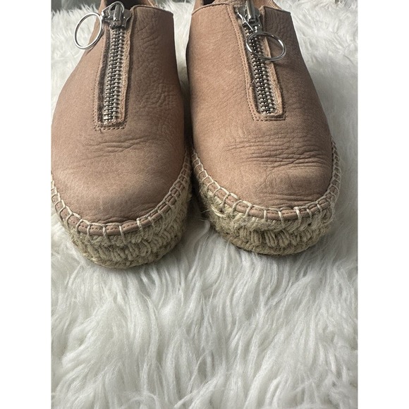 Alexander Wang Womens Devon Espadrille Flat Brown Tan Size 7US / 37EU Medium - Picture 5 of 9